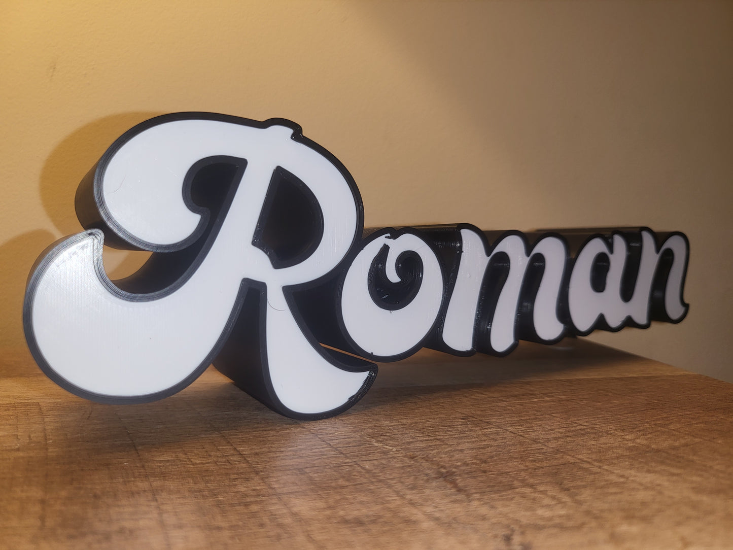 3D Name Display