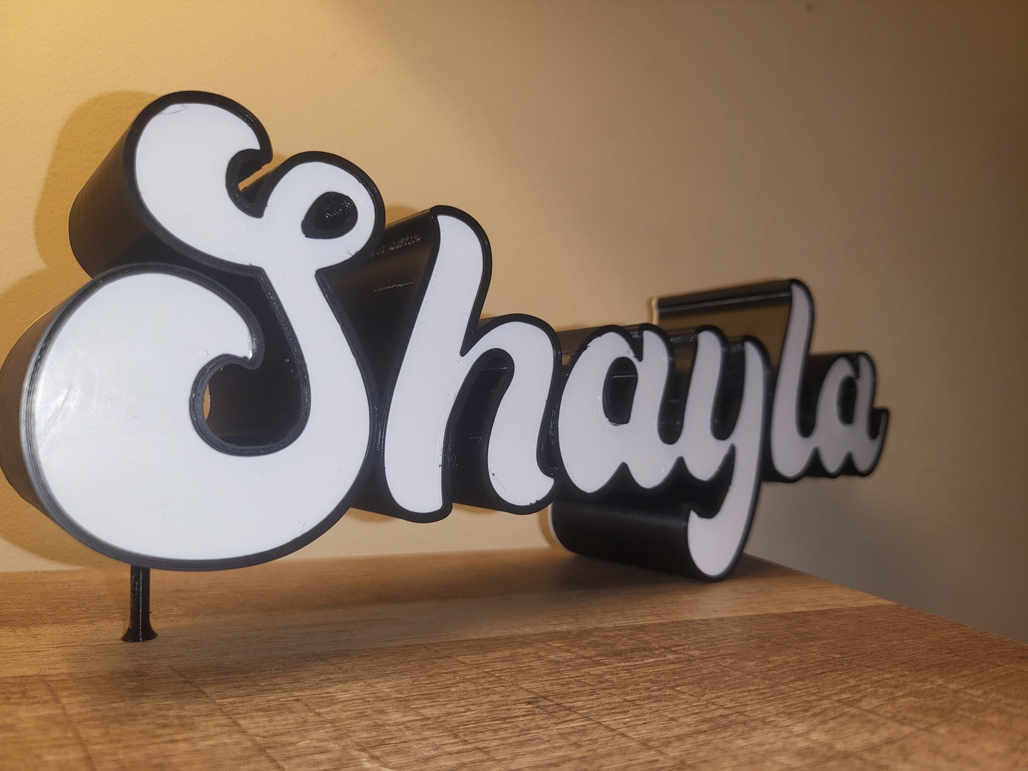 3D Name Display